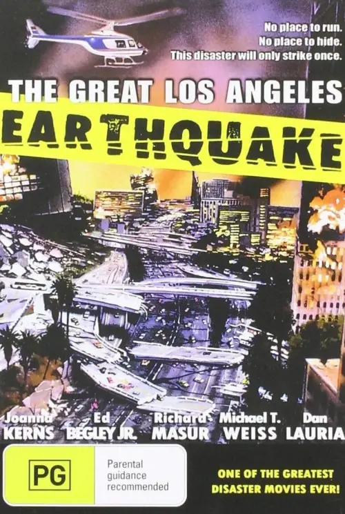Movie poster "The Great Los Angeles Earthquake"