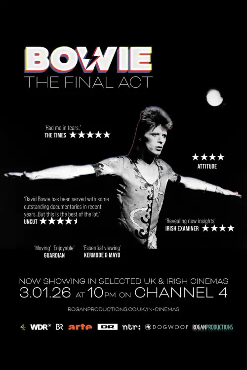 Movie poster "David Bowie: The Final Act"