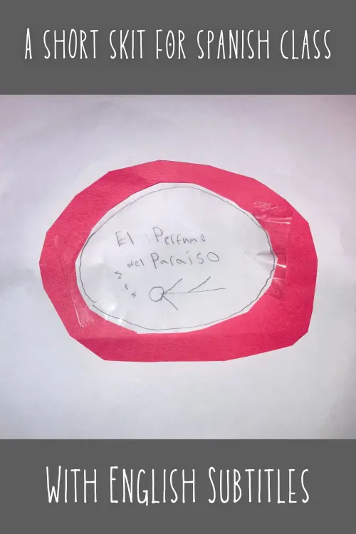Movie poster "El Perfume del Paraiso"