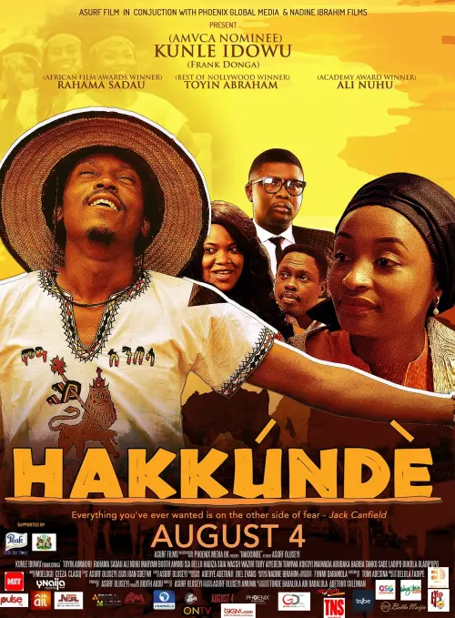 Movie poster "Hakkunde"