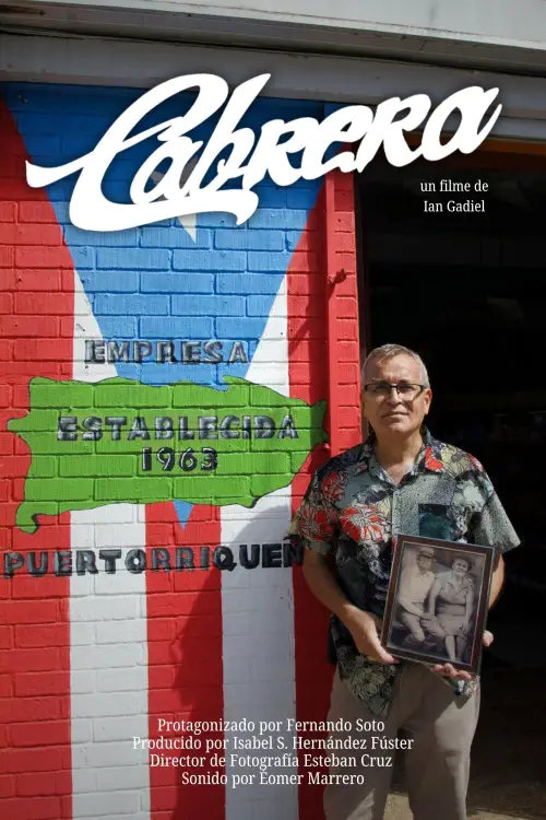 Movie poster "Cabrera"