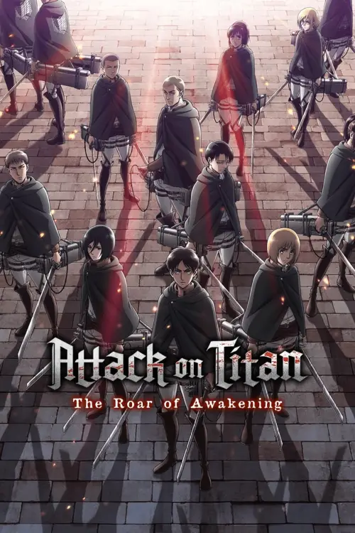 Movie poster "Attack on Titan: The Roar of Awakening"