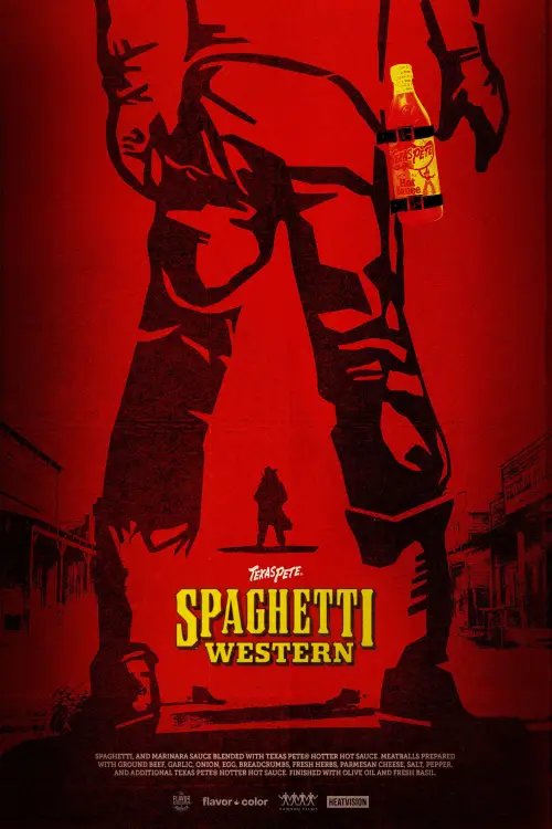 Movie poster "Texas Pete Spaghetti Western"