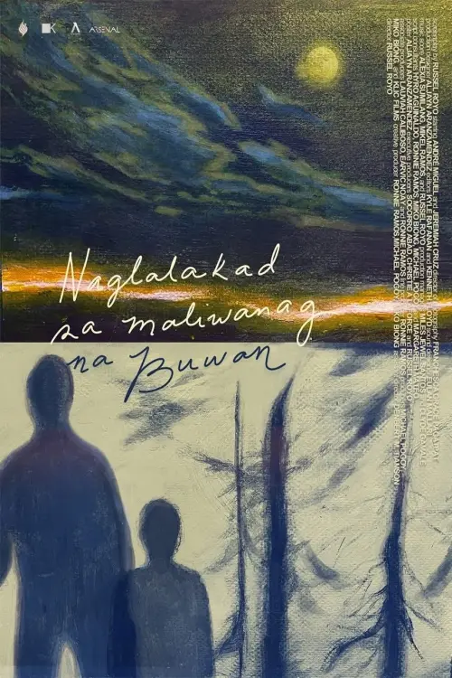 Movie poster "Naglalakad sa Maliwanag na Buwan"