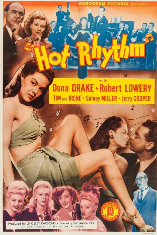 Movie poster "Hot Rhythm"