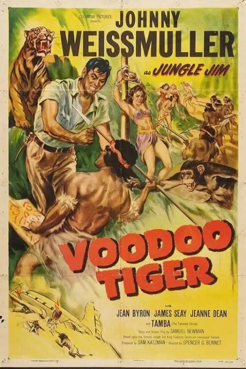 Movie poster "Voodoo Tiger"