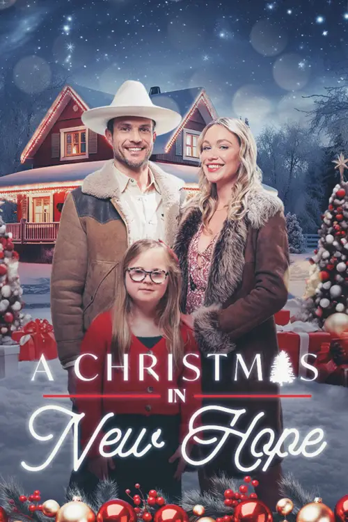 Movie poster "A Christmas in New Hope"