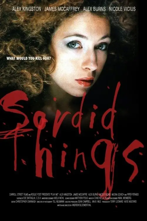Movie poster "Sordid Things"