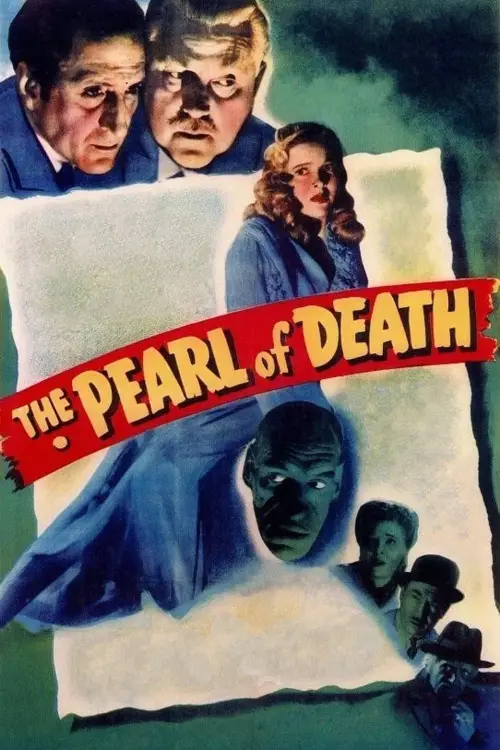 Movie poster "The Pearl of Death"