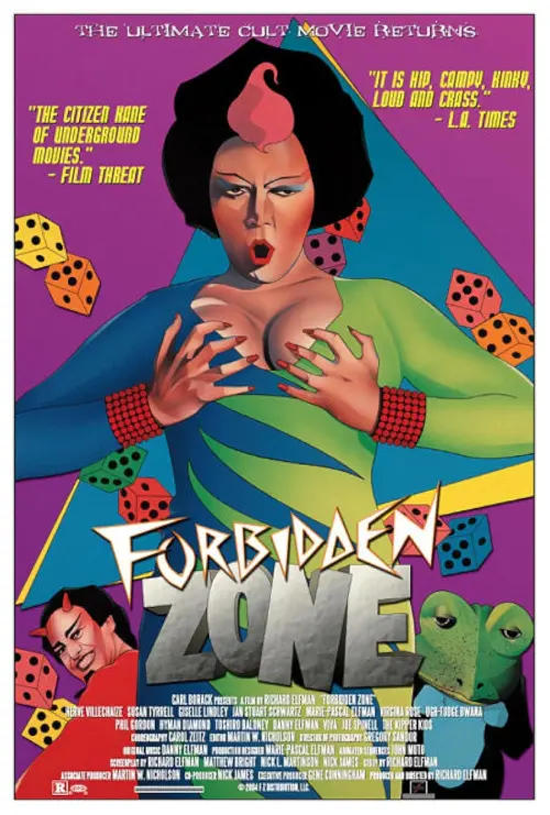 Movie poster "Forbidden Zone"