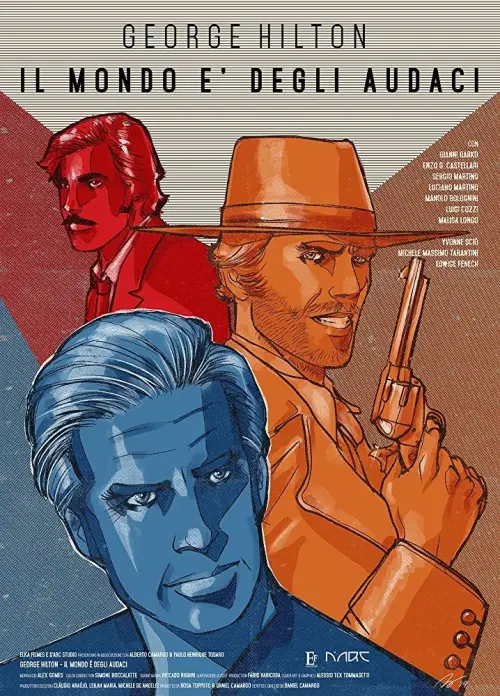 Movie poster "George Hilton - The World Belongs to the Daring"