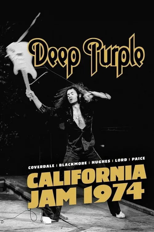 Movie poster "Deep Purple - California Jam 1974"