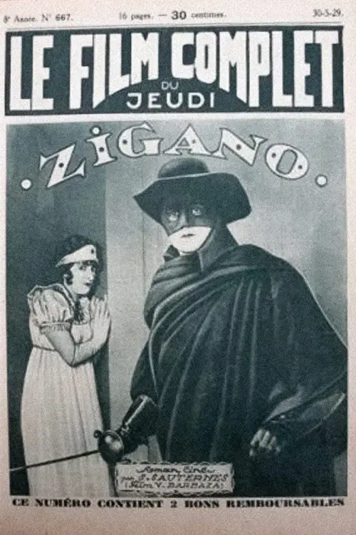 Movie poster "Zigano"