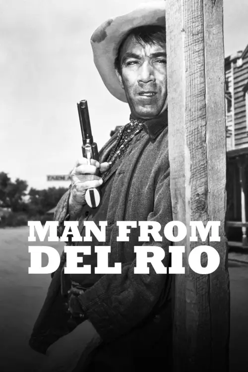 Movie poster "Man from Del Rio"