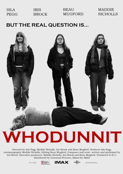 Movie poster "WHODUNNIT"