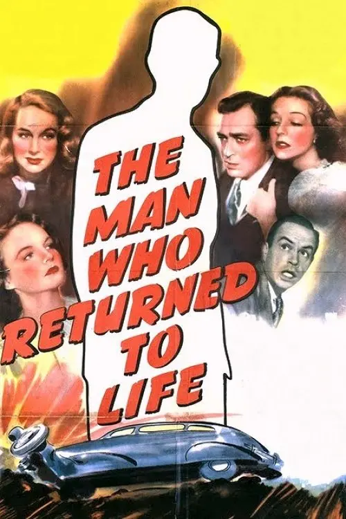 Movie poster "The Man Who Returned to Life"