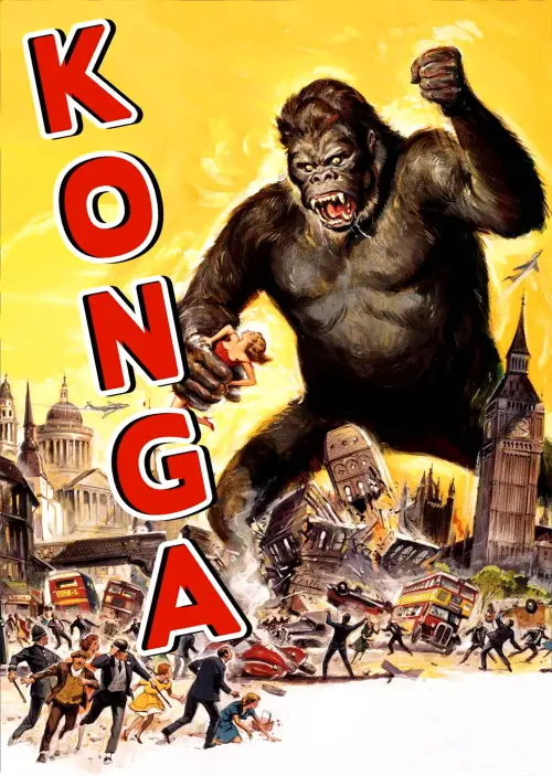 Movie poster "Konga"