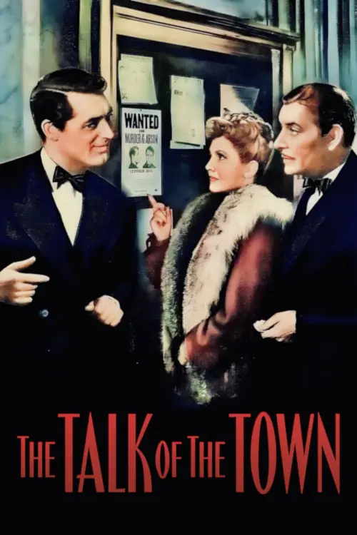 Movie poster "The Talk of the Town"