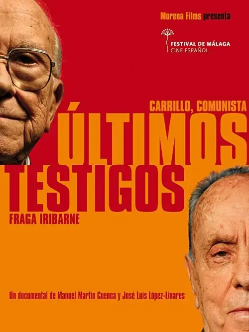 Movie poster "Últimos testigos"