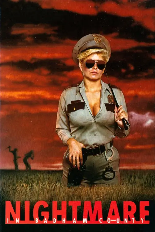Movie poster "Nightmare in Badham County"