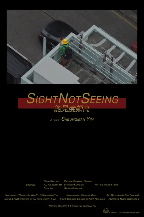 Movie poster "SightNotSeeing"