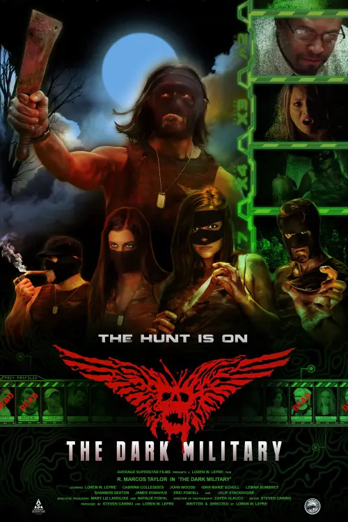 Movie poster "The Dark Military"