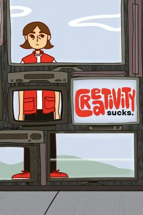 Movie poster "Creativity sucks"