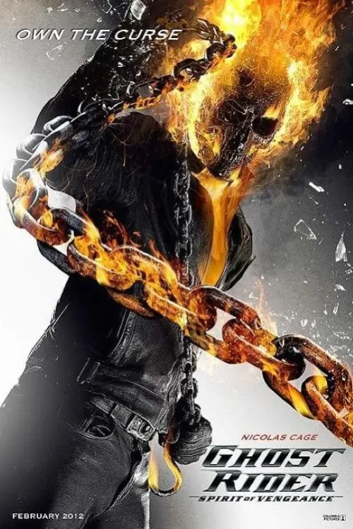 Movie poster "The Path to Vengeance: Making Ghost Rider: Spirit of Vengeance"