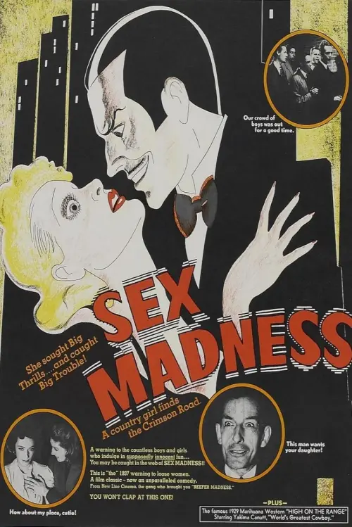 Movie poster "Sex Madness"
