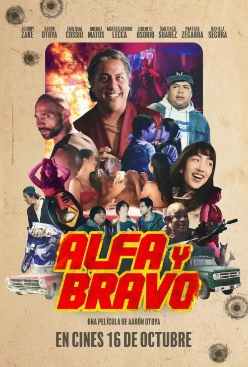 Movie poster "Alfa & Bravo"