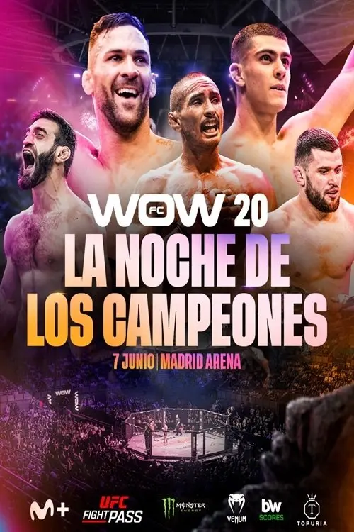 Movie poster "WOW 20: Madrid"