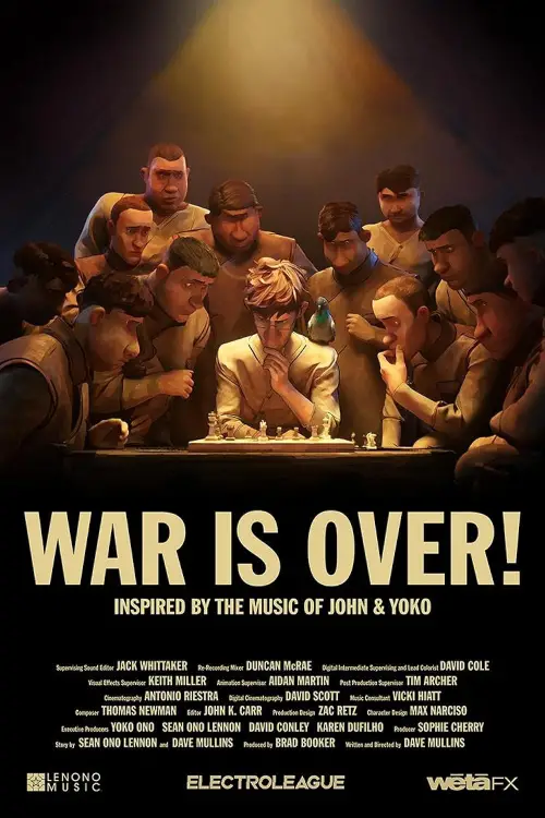 Movie poster "WAR IS OVER! Inspired by the Music of John & Yoko"