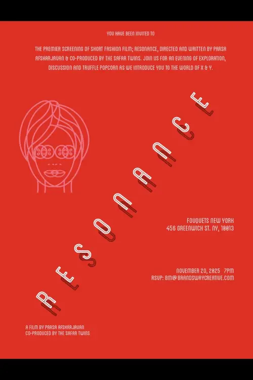 Movie poster "Resonance"