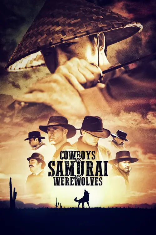 Movie poster "Cowboys vs Samurai vs Werewolves"