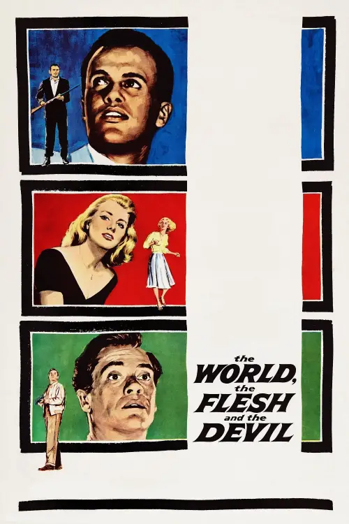 Movie poster "The World, the Flesh and the Devil"
