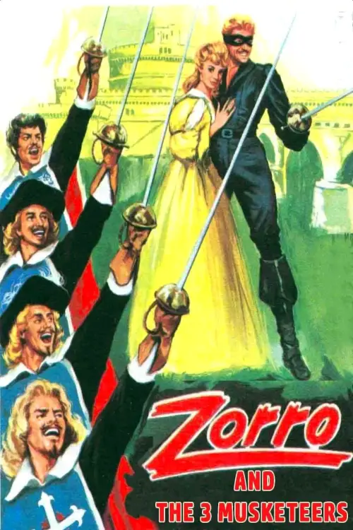 Movie poster "Zorro and the Three Musketeers"