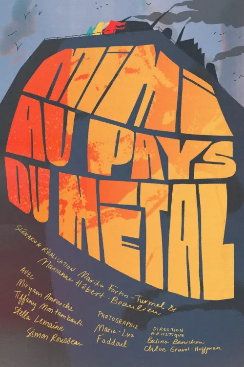 Movie poster "Mimi au pays du métal"