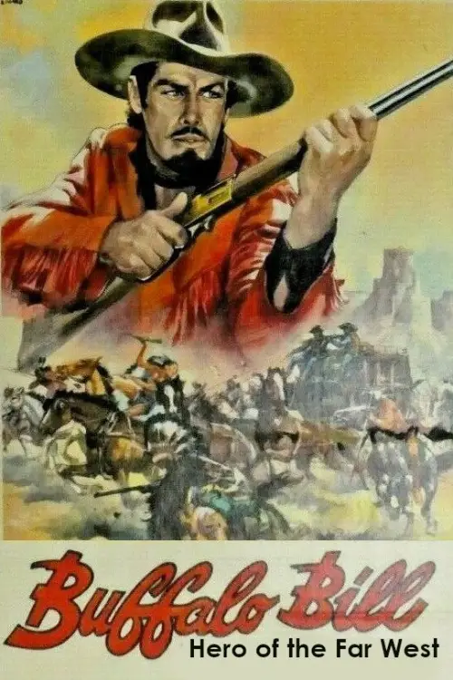 Movie poster "Buffalo Bill, Hero of the Far West"