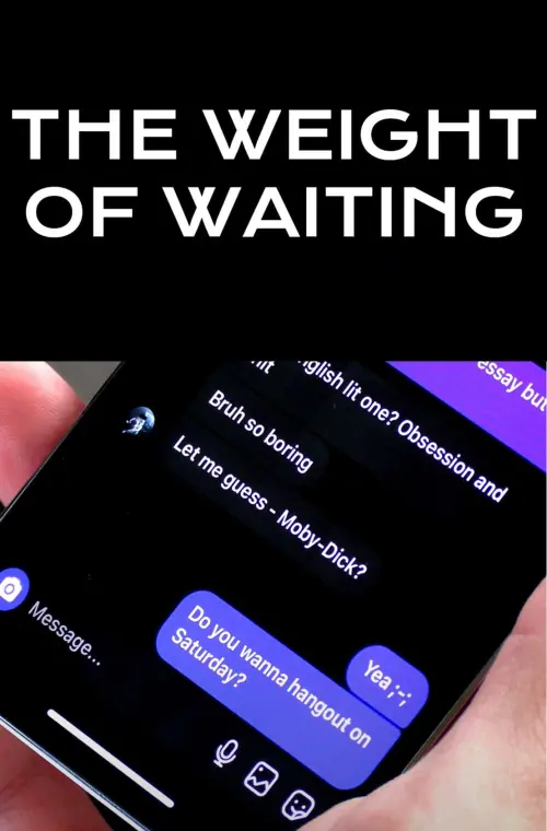 Movie poster "The Weight Of Waiting"