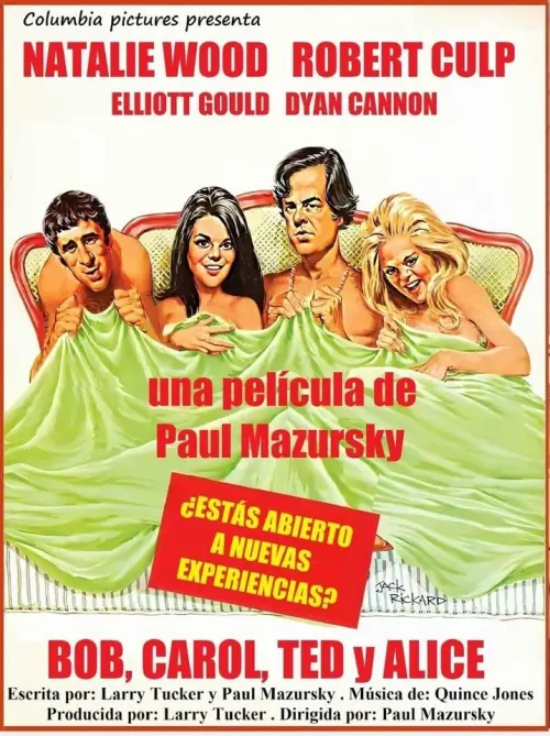 Movie poster "Bob & Carol & Ted & Alice"