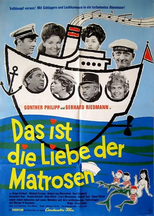 Movie poster "Das ist die Liebe der Matrosen"