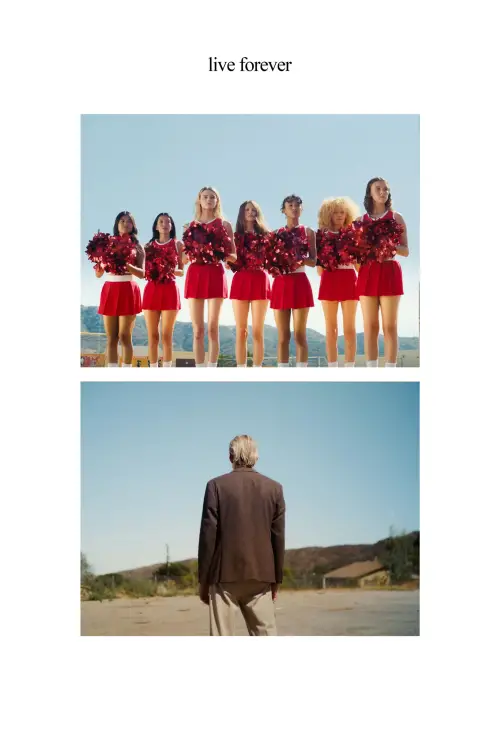 Movie poster "Live Forever"