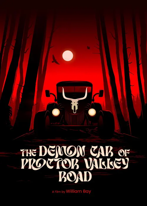 Movie poster "The Demon Car of Proctor Valley Road"
