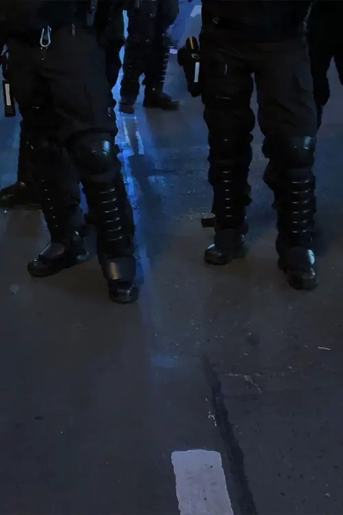 Movie poster "The Muscles Are Tense"