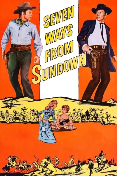 Movie poster "Seven Ways from Sundown"