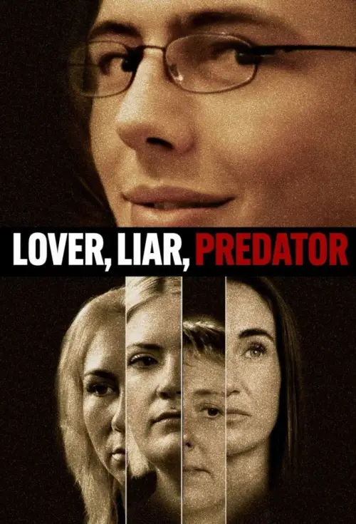 Movie poster "Lover, Liar, Predator"