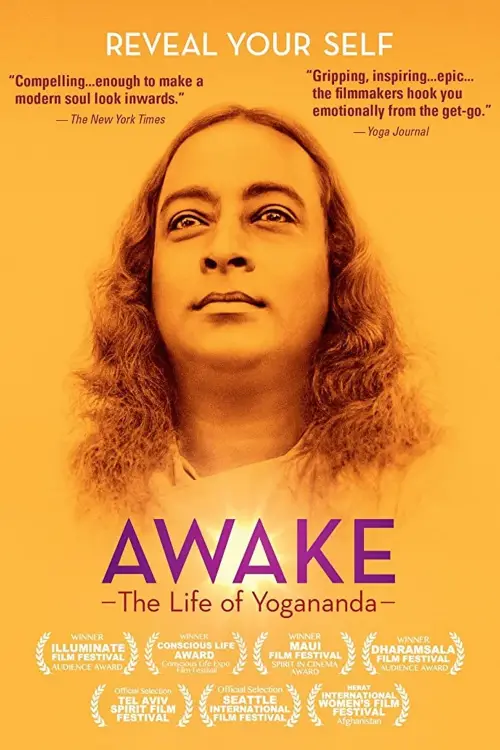 Movie poster "Awake: The Life of Yogananda"