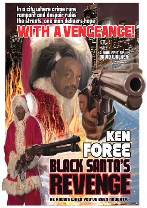 Movie poster "Black Santa