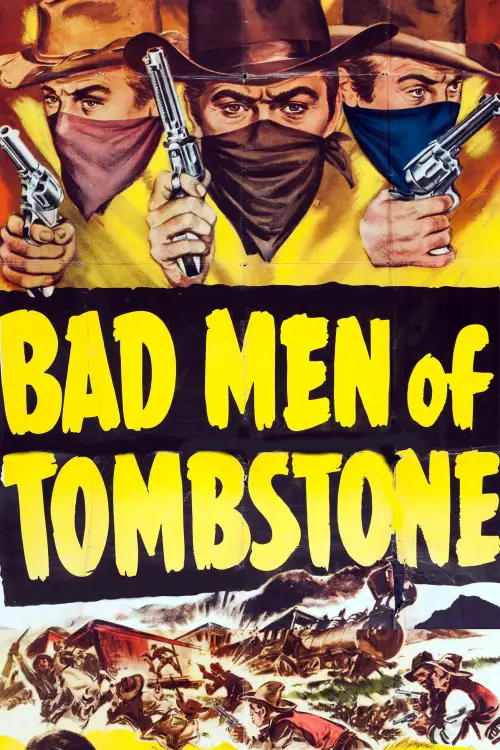 Movie poster "Bad Men of Tombstone"
