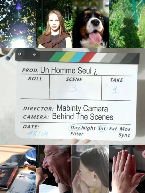 Movie poster "Behind The Scenes Of "Un Homme Seul ¿""